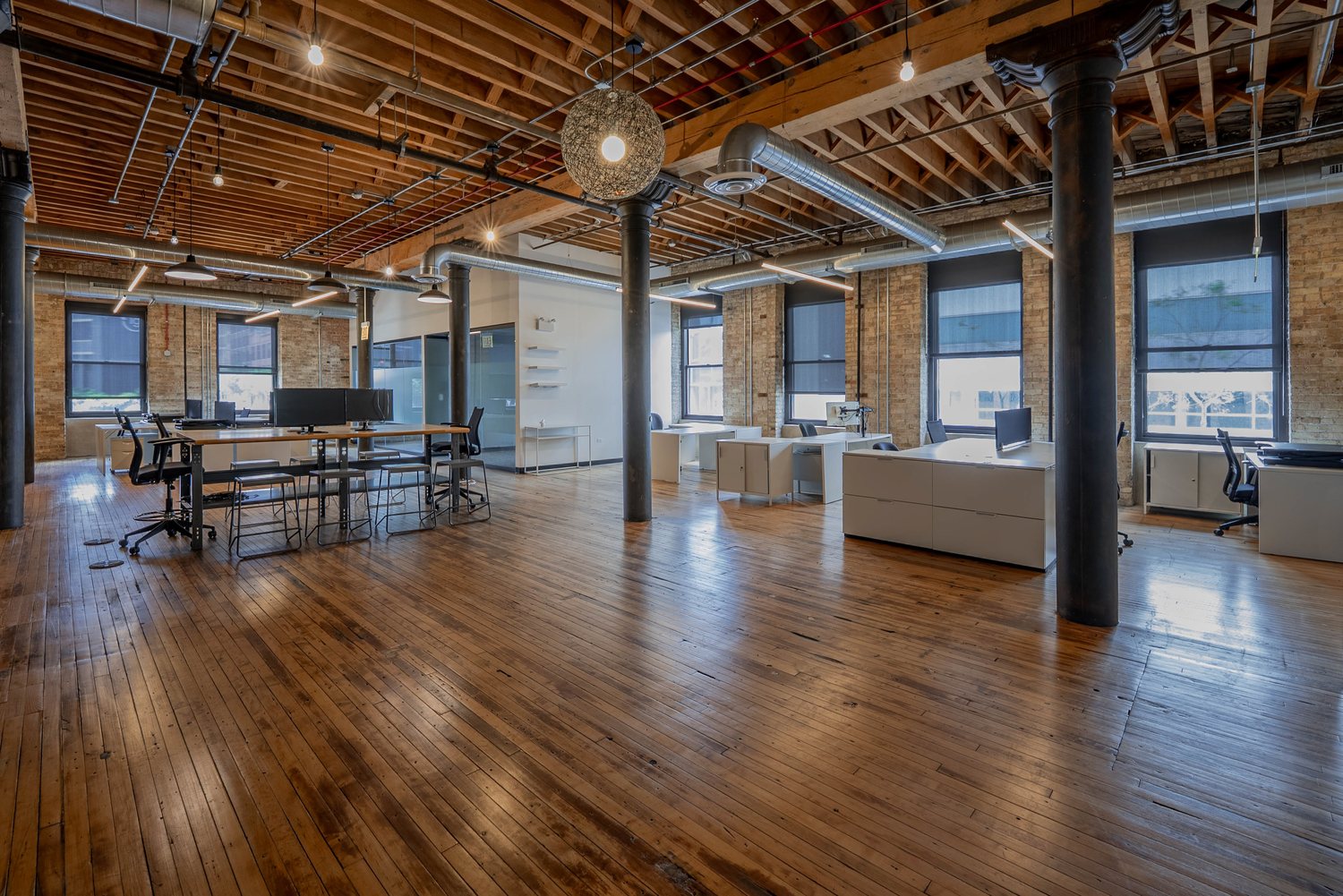 Open loft office